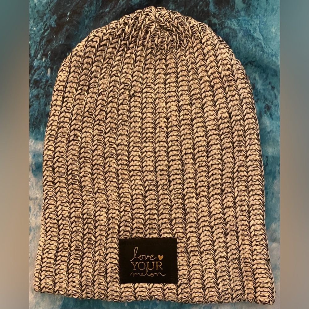 Love Your Melon - Black Speckled Beanie